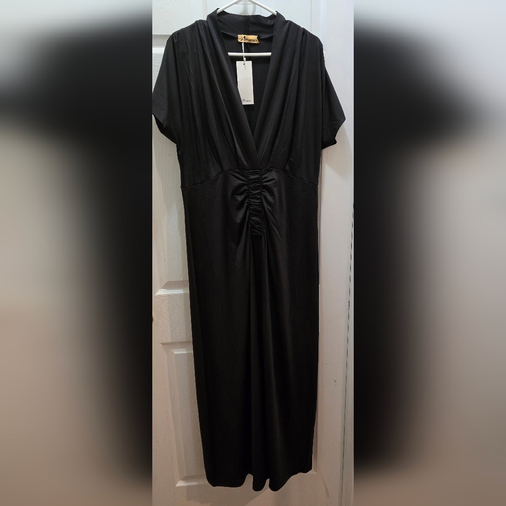 Anatoky Black Evening Dress XL